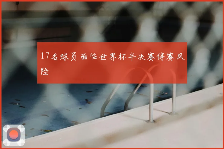 17名球员面临世界杯半决赛停赛风险