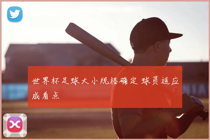 世界杯足球大小规格确定 球员适应成看点